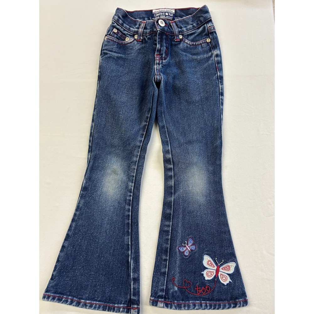 Vintage girls limited too jeans size 6 slim - Picture 3 of 6